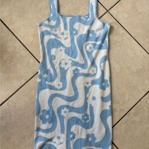 Hollister Light Blue Knit dress